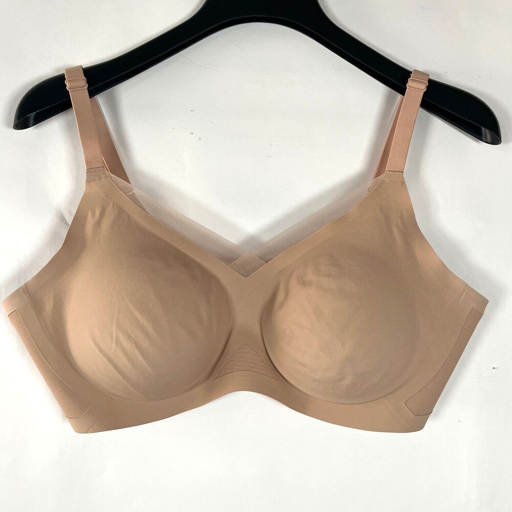 Honeylove‎ Crossover Wireless Bra XL Convertible Straps Comfort Wireless